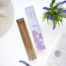 Purple & Pure Lavender Incense Sticks - Made with Recycled Flowers Collected from Temple